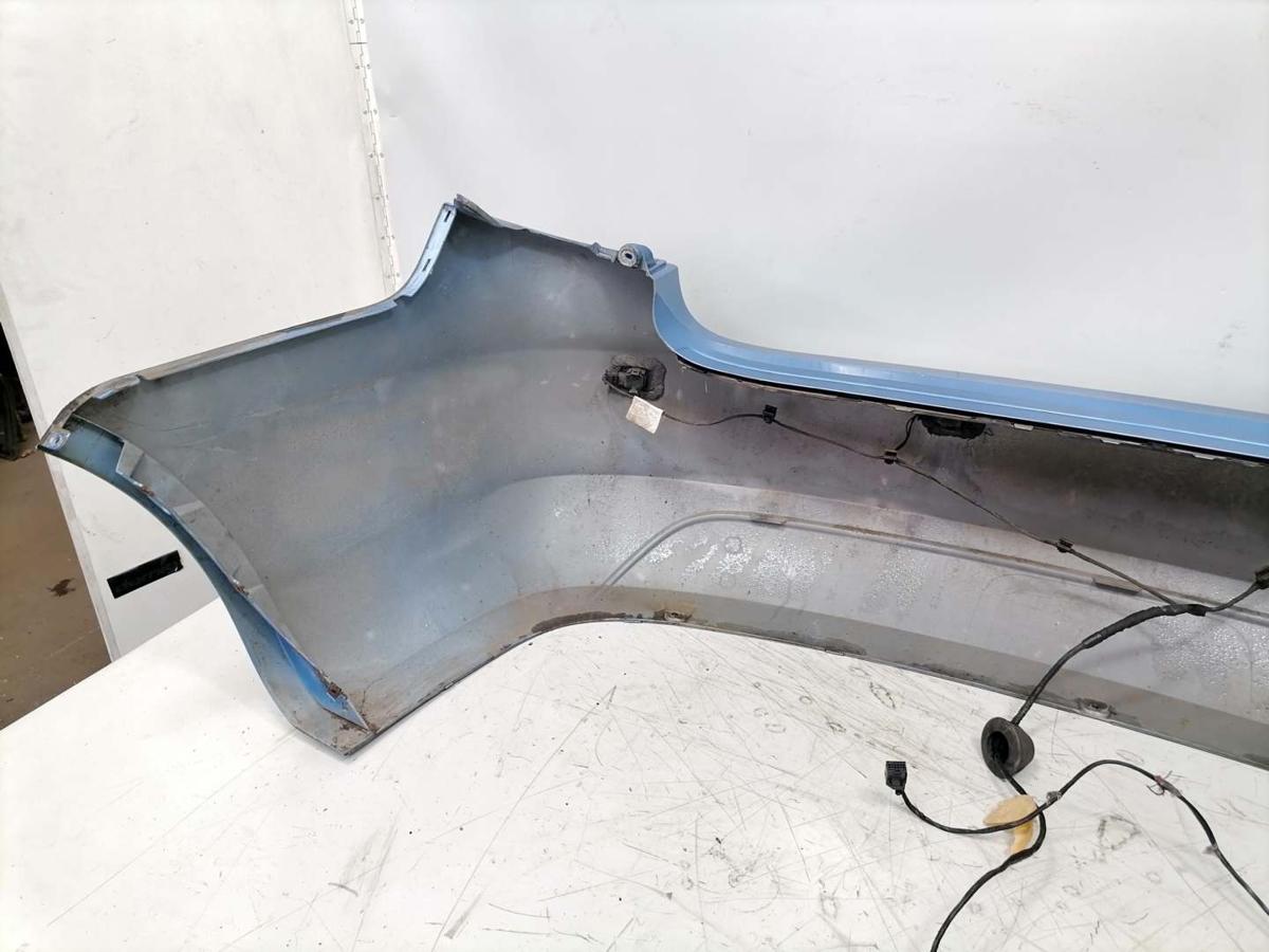 Skoda Fabia 2 5J original St0ßstange Stossfänger hinten LQ5X Hellblaumetallic Combi Bj.2014